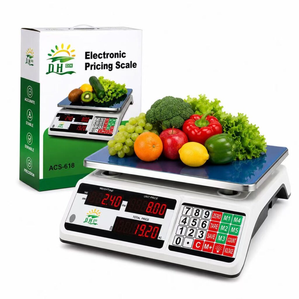 Balança Digital Comercial 40kg com Calculadora de Preço e Tara